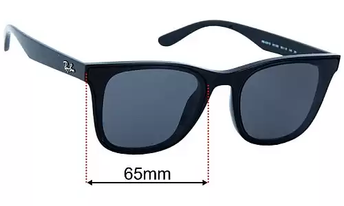Sunglass Fix Replacement Lenses for Ray Ban RB4391D - 65mm Wide Ray Ban RB4391D Replacement Lenses 65mm wide