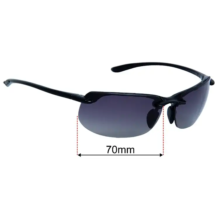 Bwake Replacement Lenses For Maui Jim Starfish MJ744 – Sea Green POLARIZED – UV Protection & Anti-Glare