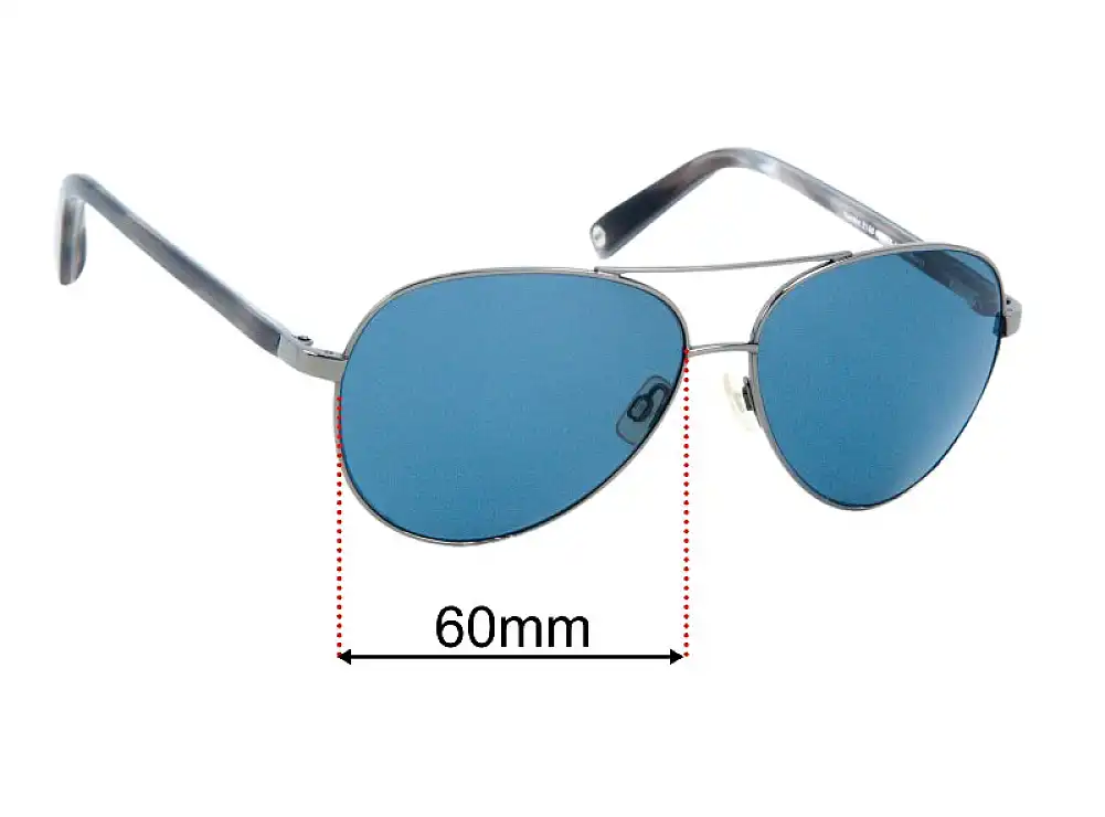 Sunglass Fix Replacement Lenses for Warby Parker Raskin 60mm Sunglass Fix Replacement Lenses for Warby Parker Raskin 60mm