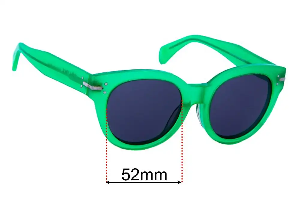 Sunglass Fix Replacement Lenses for Celine CL 41047 - 52mm Wide Sunglass Fix Replacement Lenses for Celine CL 41047 - 52mm Wide