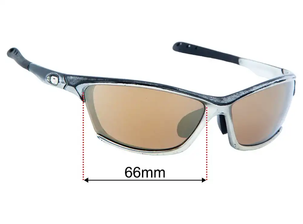 Sunglass Fix Replacement Lenses for Tifosi Optics Ventoux - 66mm Wide Sunglass Fix Replacement Lenses for Tifosi Optics Ventoux - 66mm Wide