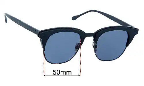 Sunglass Fix Replacement Lenses for Valley Larynx II - 50mm Wide Valley Larynx II Replacement Lenses 50mm wide