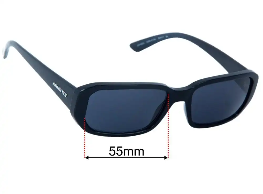 Sunglass Fix Replacement Lenses for Arnette Gringo AN4265 - 55mm Wide Sunglass Fix Replacement Lenses for Arnette Gringo AN4265 - 55mm Wide
