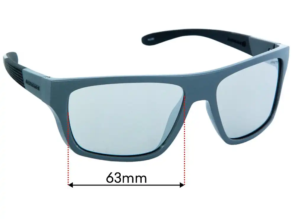 Sunglass Fix Replacement Lenses for Arnette Hijiki AN4330 - 63mm Wide Sunglass Fix Replacement Lenses for Arnette Hijiki AN4330 - 63mm Wide