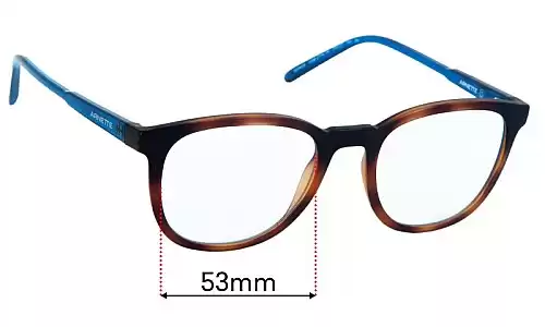 Sunglass Fix Replacement Lenses for Arnette Momos AN4289 - 53mm Wide Arnette Momos AN4289 Replacement Lenses 53mm wide