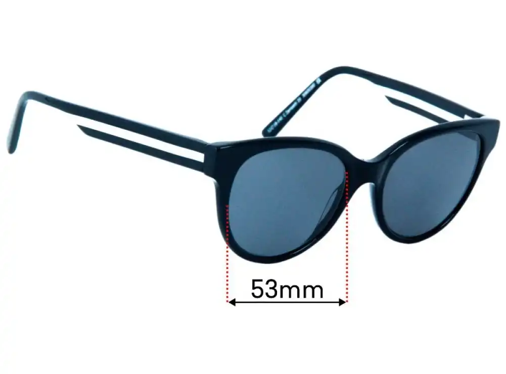 Sunglass Fix Replacement Lenses for Carla Zampatti 20 - 53mm Wide Sunglass Fix Replacement Lenses for Carla Zampatti 20 - 53mm Wide