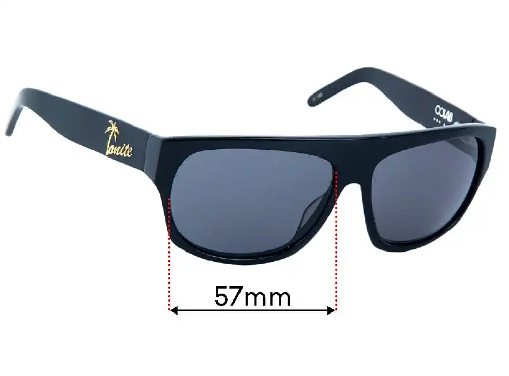 Sunglass Fix Replacement Lenses for Colab Caza's - 57mm Wide Sunglass Fix Replacement Lenses for Colab Caza's - 57mm Wide