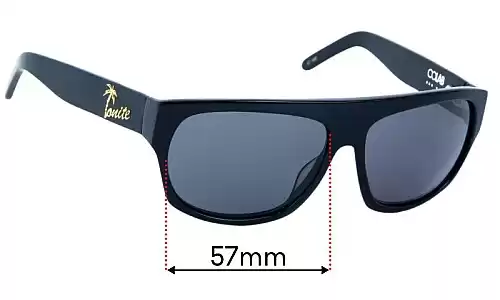 Sunglass Fix Replacement Lenses for Colab Caza's - 57mm Wide Colab Caza's Replacement Lenses 57mm wide