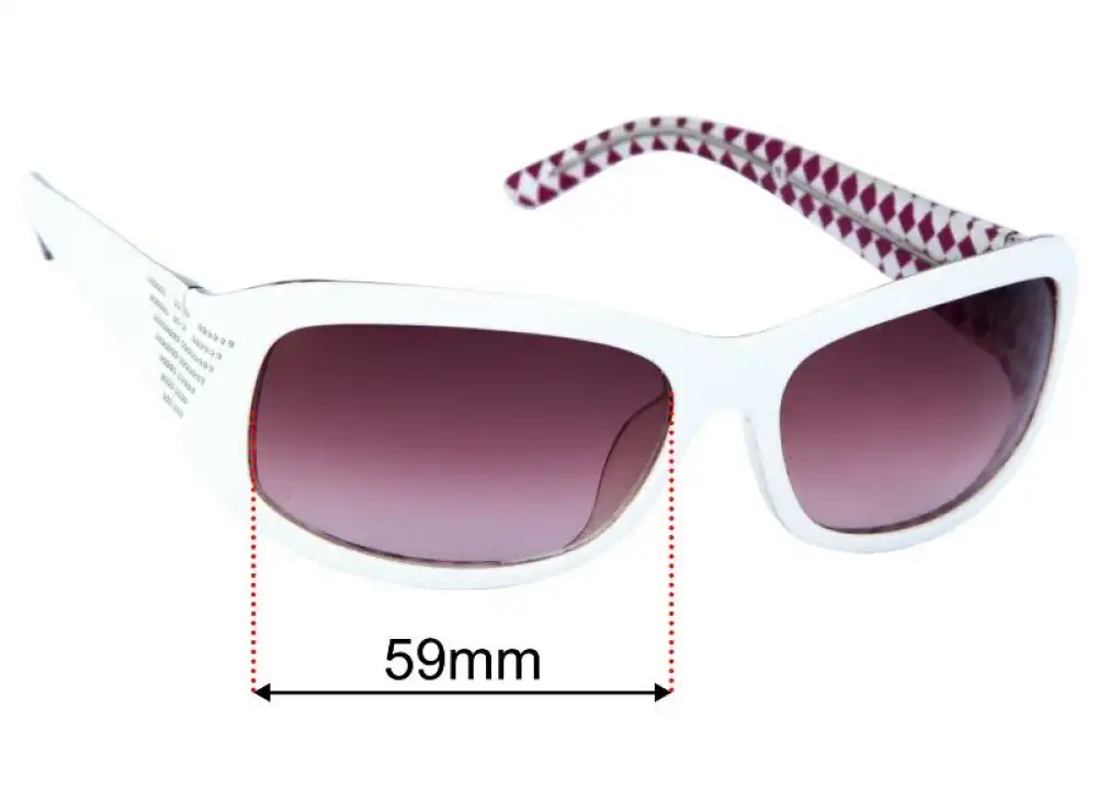 Sunglass Fix Replacement Lenses for Emporio Armani EA9287/F/S - 59mm Wide Sunglass Fix Replacement Lenses for Emporio Armani EA9287/F/S - 59mm Wide