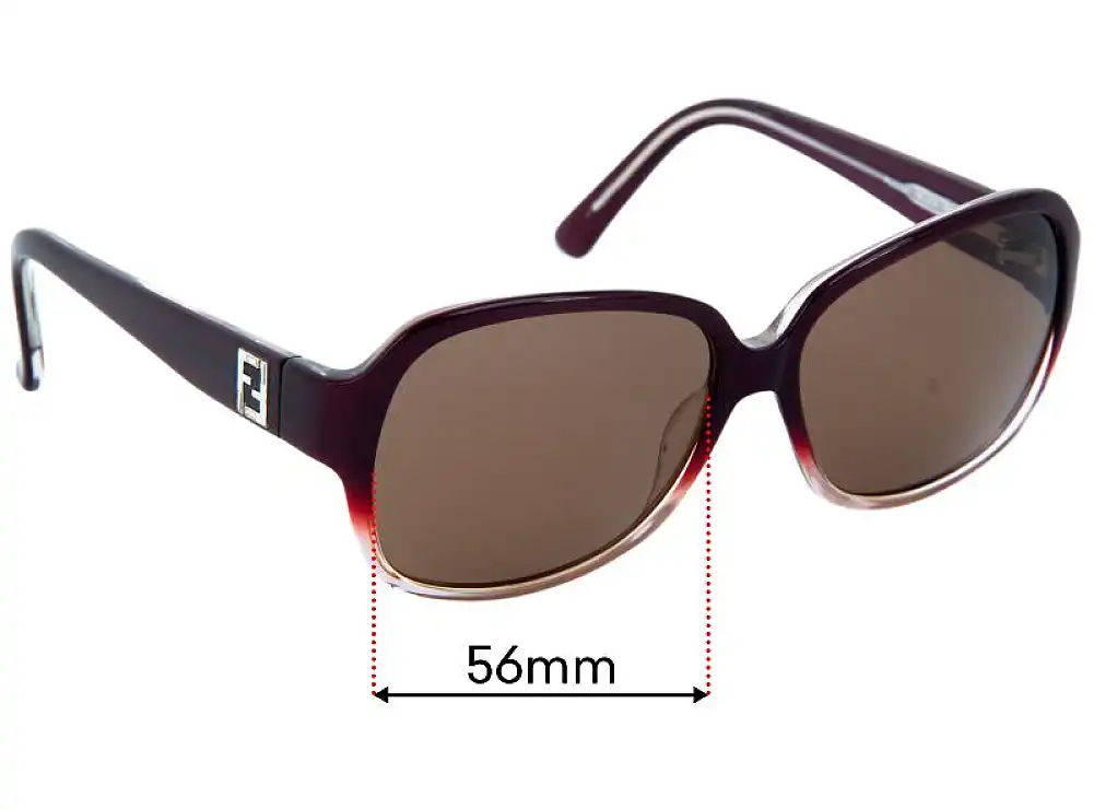 Sunglass Fix Replacement Lenses for Fendi FS 5232R - 56mm Wide Sunglass Fix Replacement Lenses for Fendi FS 5232R - 56mm Wide