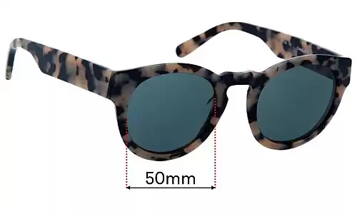 Sunglass Fix Replacement Lenses for Finlay Charlotte - 50mm Wide Finlay Charlotte Replacement Lenses 50mm wide