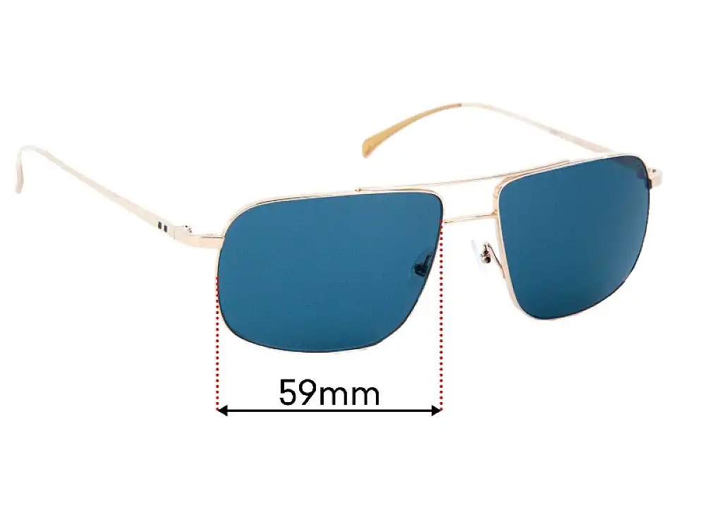 Sunglass Fix Replacement Lenses for Gotti Percy - 59mm Wide Sunglass Fix Replacement Lenses for Gotti Percy - 59mm Wide
