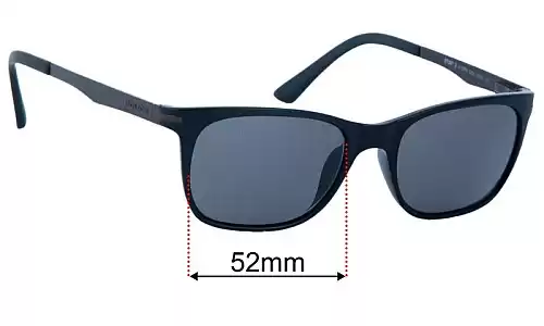Sunglass Fix Replacement Lenses for Police Stunt 2 - 52mm Wide Police Stunt 2 Replacement Lenses 52mm wide