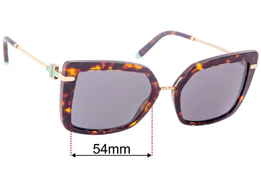 Sunglass Fix Replacement Lenses for Tiffany & Co TF4185 - 54mm Wide Sunglass Fix Replacement Lenses for Tiffany & Co TF4185 - 54mm Wide