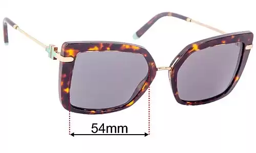 Sunglass Fix Replacement Lenses for Tiffany & Co TF4185 - 54mm Wide Tiffany & Co TF4185 Replacement Lenses 54mm wide