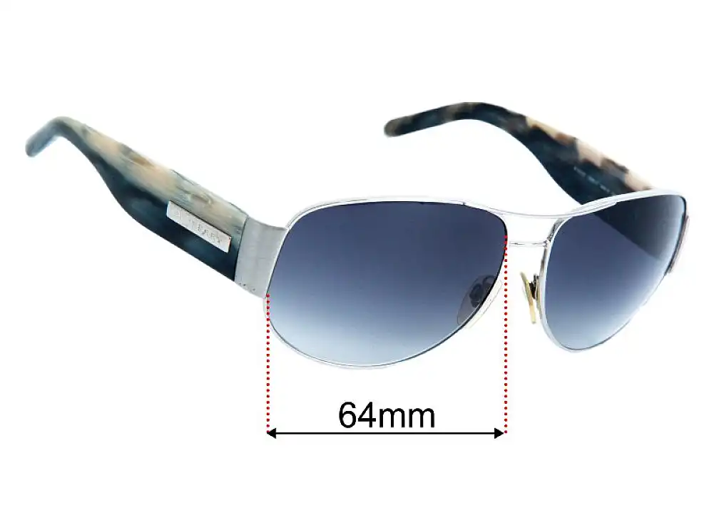 Sunglass Fix Replacement Lenses for Burberry B 3020 - 64mm Wide Sunglass Fix Replacement Lenses for Burberry B 3020 - 64mm Wide