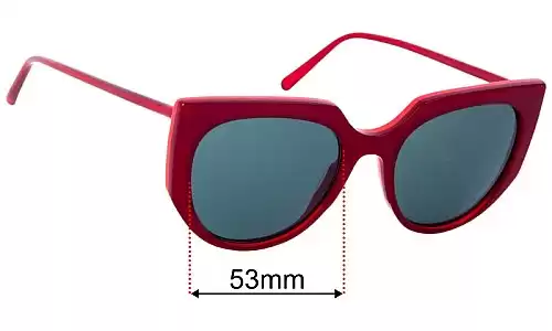Sunglass Fix Replacement Lenses for Marni ME626S - 53mm Wide Marni ME626S Replacement Lenses 53mm wide