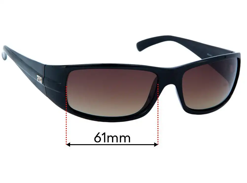 Sunglass Fix Replacement Lenses for Ray-Ban RB4057 - 61mm Wide Sunglass Fix Replacement Lenses for Ray-Ban RB4057 - 61mm Wide