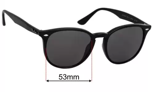 Sunglass Fix Replacement Lenses for Ray-Ban RB4259 - 53mm Wide Ray-Ban RB4259 Replacement Lenses 53mm wide