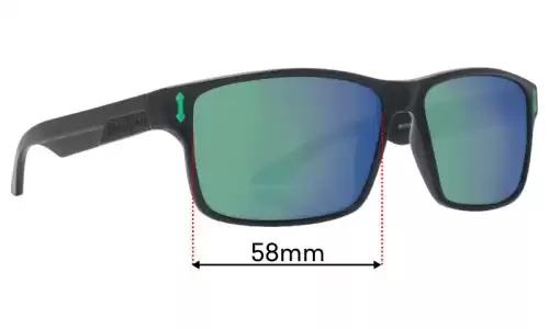 Sunglass Fix Replacement Lenses for Dragon DR512S Count - 58mm Wide Dragon DR512S Count Replacement Lenses 58mm wide