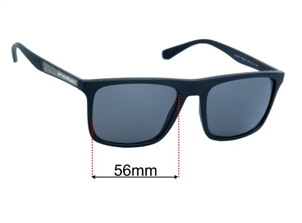 Sunglass Fix Replacement Lenses for Emporio Armani EA4097 - 56mm Wide Sunglass Fix Replacement Lenses for Emporio Armani EA4097 - 56mm Wide