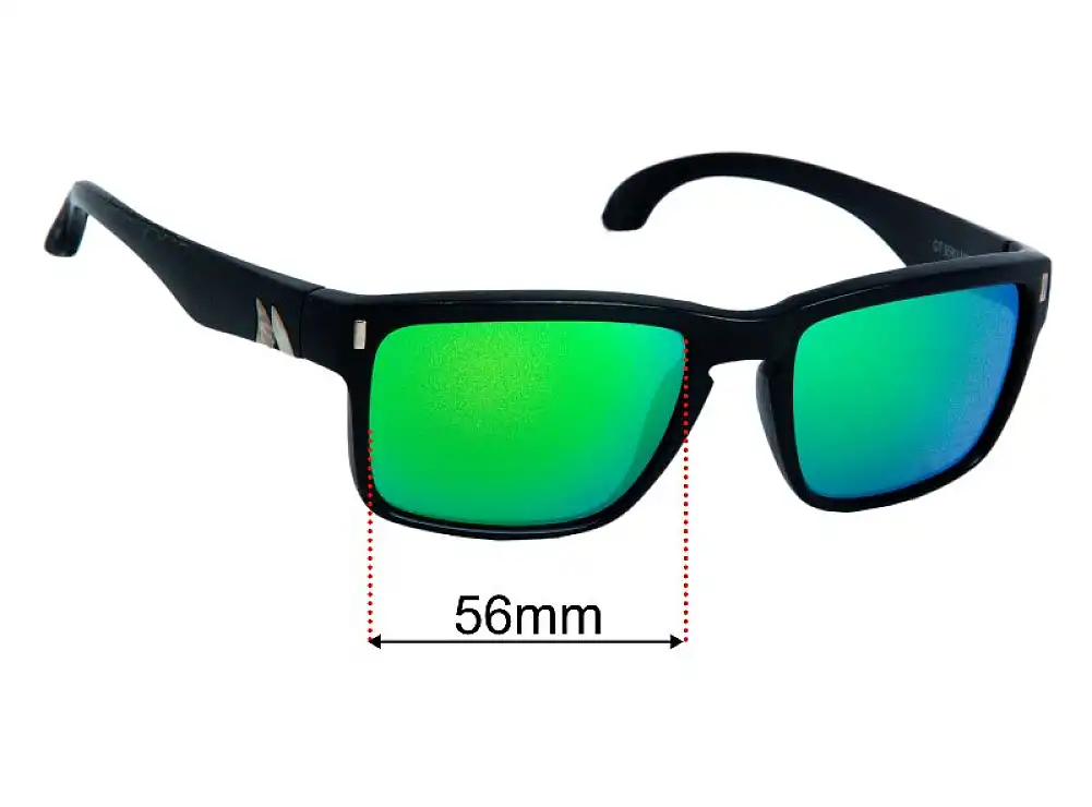 Replacement Lenses for Mako GT 9583 56mm Replacement Lenses for Mako GT 9583 56mm
