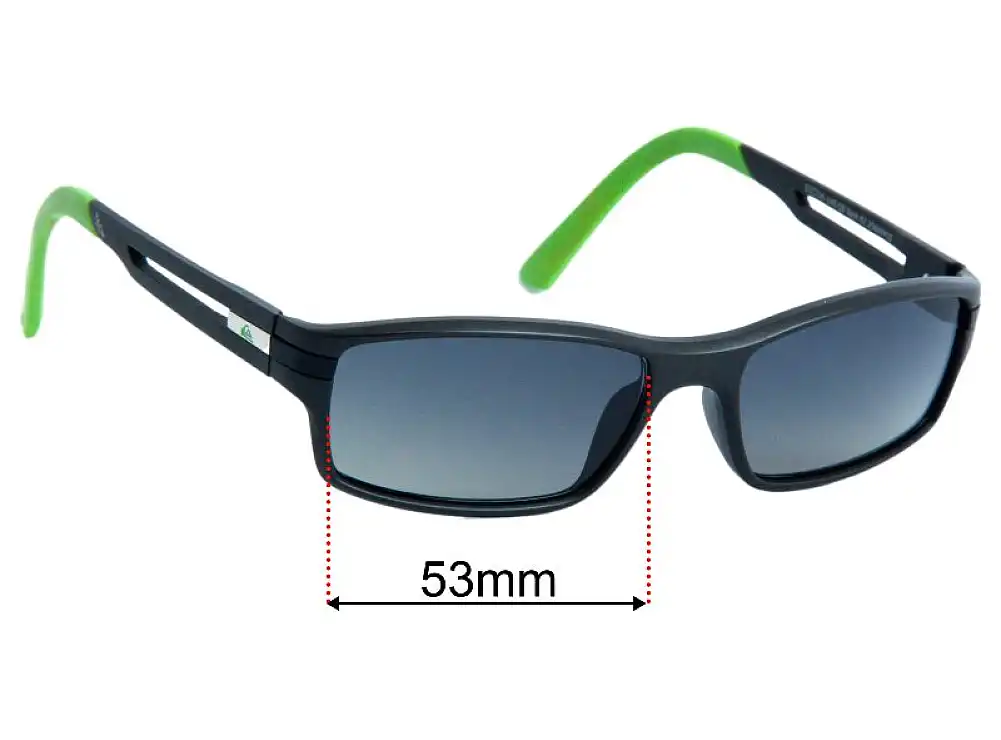 Sunglass Fix Replacement Lenses for Quiksilver QS Tech 02 - 57mm Wide Sunglass Fix Replacement Lenses for Quiksilver QS Tech 02 - 57mm Wide