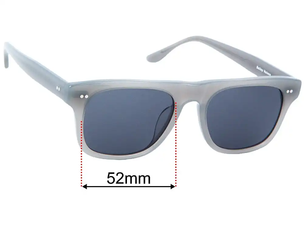 Sunglass Fix Replacement Lenses for Bailey Nelson Travis - 52mm Wide Sunglass Fix Replacement Lenses for Bailey Nelson Travis - 52mm Wide