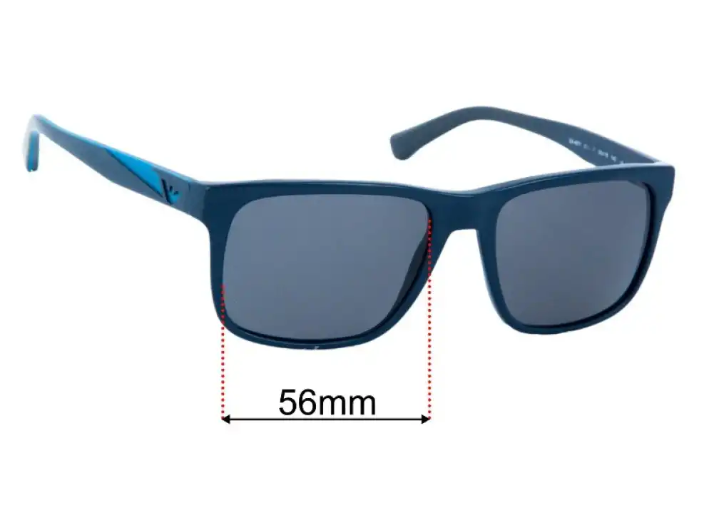 Sunglass Fix Replacement Lenses for Emporio Armani EA 4071 - 56mm Wide Sunglass Fix Replacement Lenses for Emporio Armani EA 4071 - 56mm Wide
