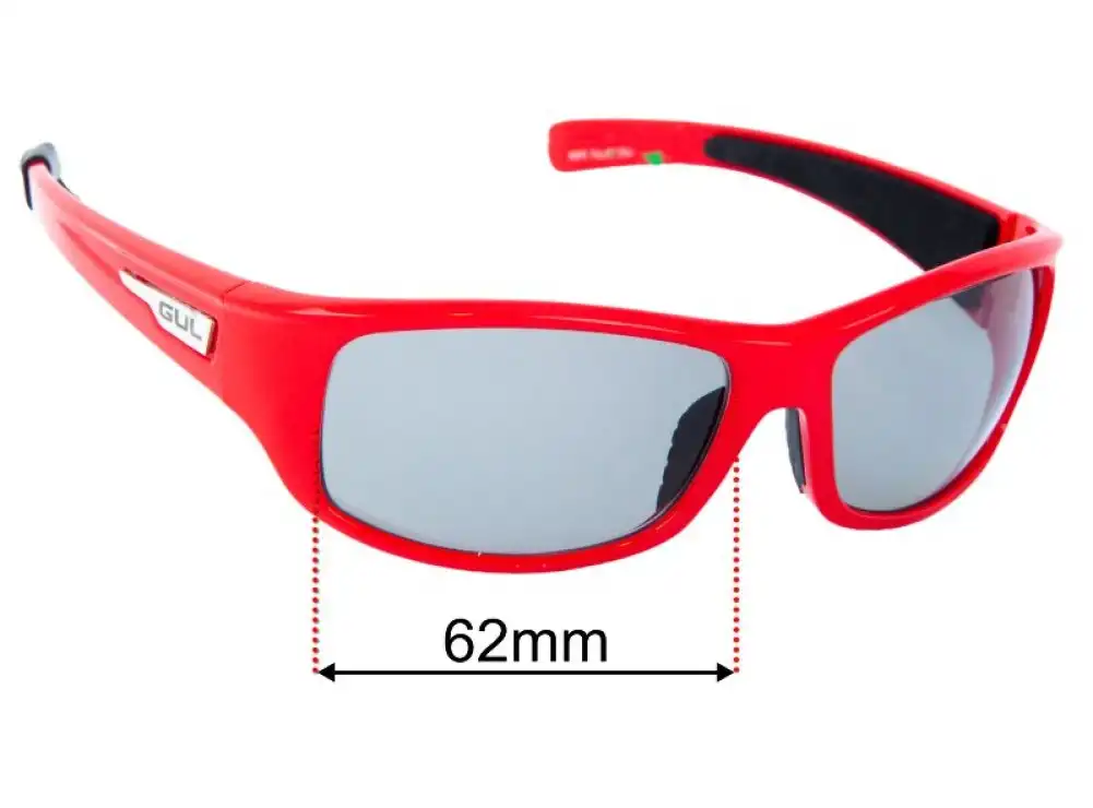 Sunglass Fix Replacement Lenses for Gul Napa - 62mm Wide Sunglass Fix Replacement Lenses for Gul Napa - 62mm Wide