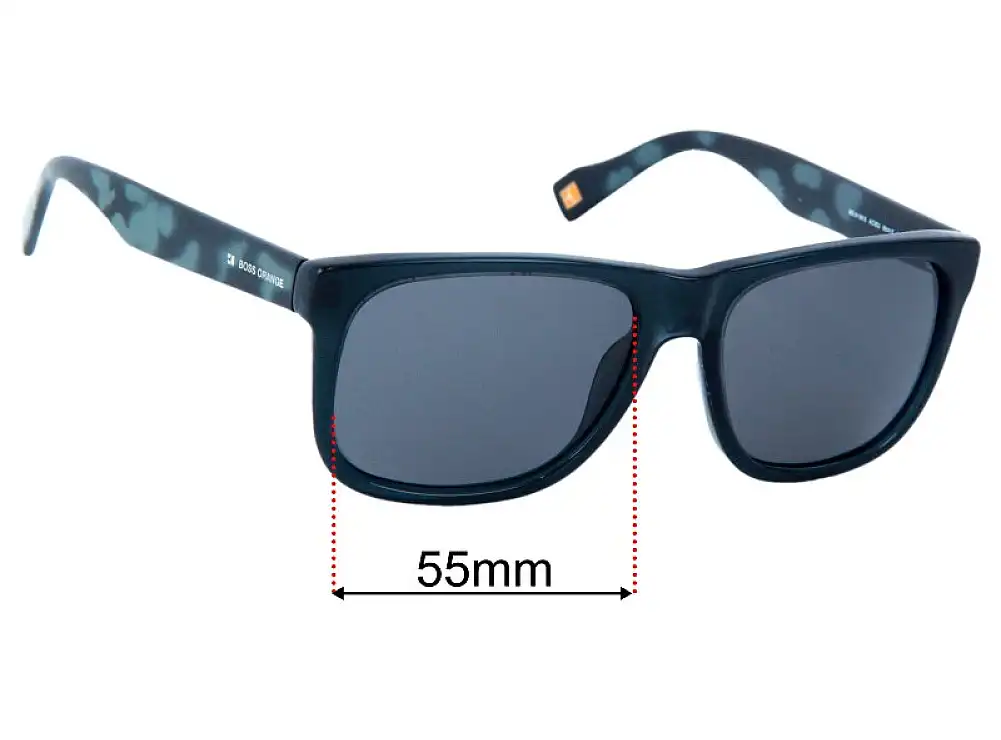 Sunglass Fix Replacement Lenses for Hugo Boss BO 0106/S 55mm Sunglass Fix Replacement Lenses for Hugo Boss BO 0106/S 55mm