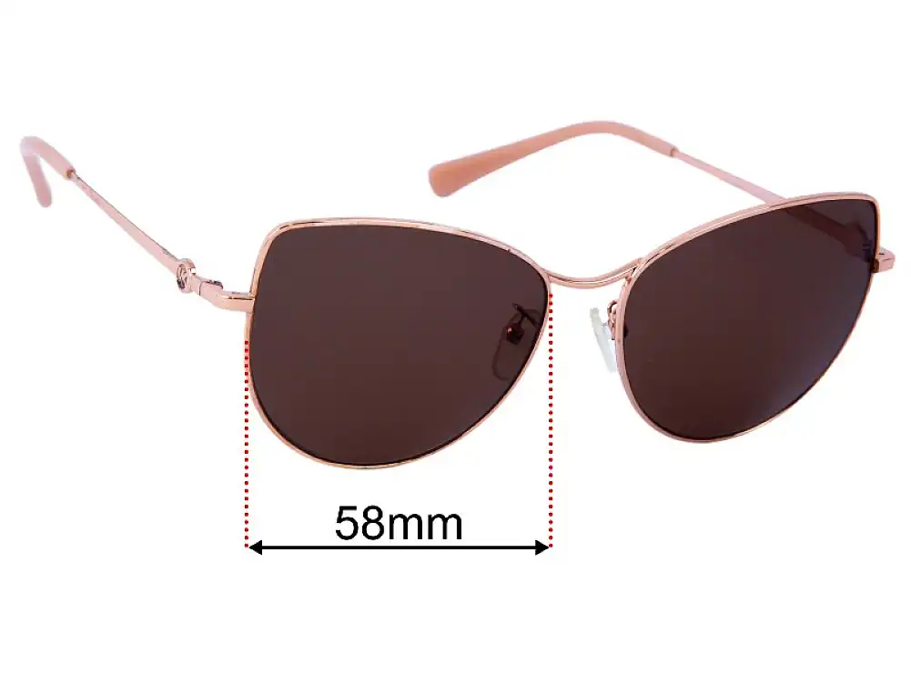 Sunglass Fix Replacement Lenses for Michael Kors MK1062 La Paz - 58mm Wide Sunglass Fix Replacement Lenses for Michael Kors MK1062 La Paz - 58mm Wide