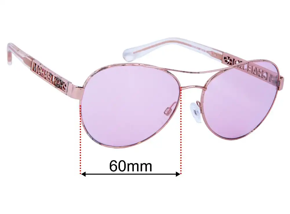 Sunglass Fix Replacement Lenses for Michael Kors MK5003 Cagliari - 60mm Wide Sunglass Fix Replacement Lenses for Michael Kors MK5003 Cagliari - 60mm Wide