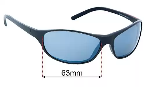 Sunglass Fix Replacement Lenses for Prada SPS01C - 63mm Wide Prada SPS01C Replacement Lenses 63mm wide