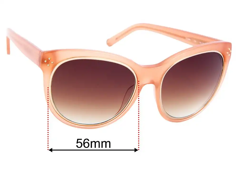 Sunglass Fix Replacement Lenses for Chloe CE 690S - 56mm Wide Sunglass Fix Replacement Lenses for Chloe CE 690S - 56mm Wide