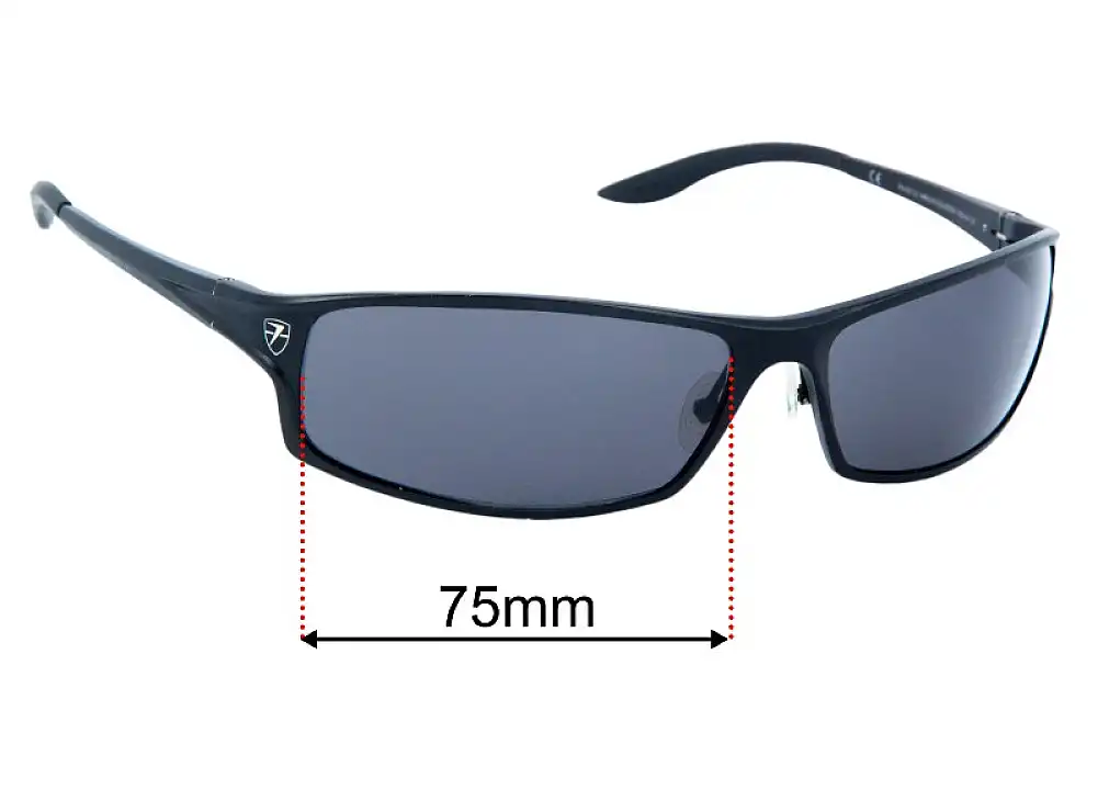 Sunglass Fix Replacement Lenses for Fatheadz Knuckledusters XL FH0015J - 75mm Wide Sunglass Fix Replacement Lenses for Fatheadz Knuckledusters XL FH0015J - 75mm Wide