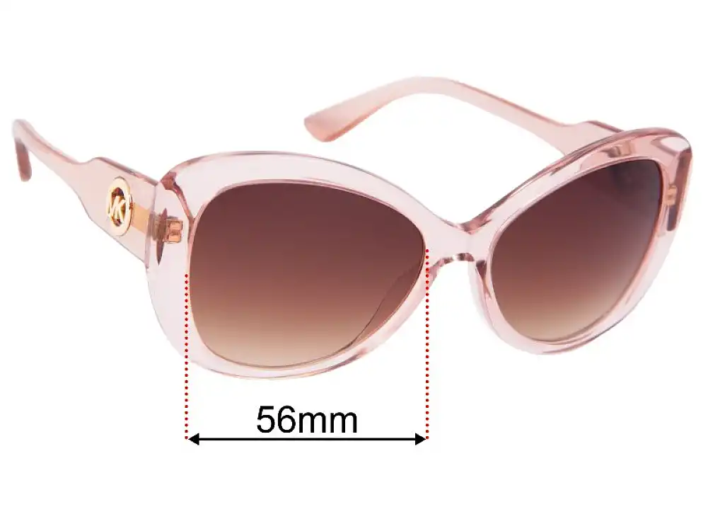 Sunglass Fix Replacement Lenses for Michael Kors MK2120 Positano - 56mm Wide Sunglass Fix Replacement Lenses for Michael Kors MK2120 Positano - 56mm Wide