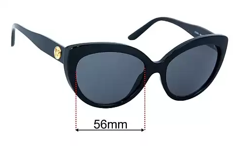 Sunglass Fix Replacement Lenses for Michael Kors MK2122 Nayara - 56mm Wide Michael Kors MK2122 Nayara Replacement Lenses 56mm wide