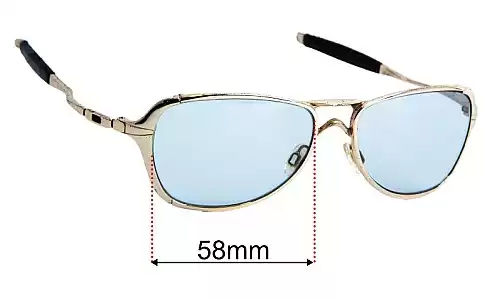 Sunglass Fix Replacement Lenses for Oakley Felon - 58mm Wide Oakley Felon Replacement Lenses 58mm wide