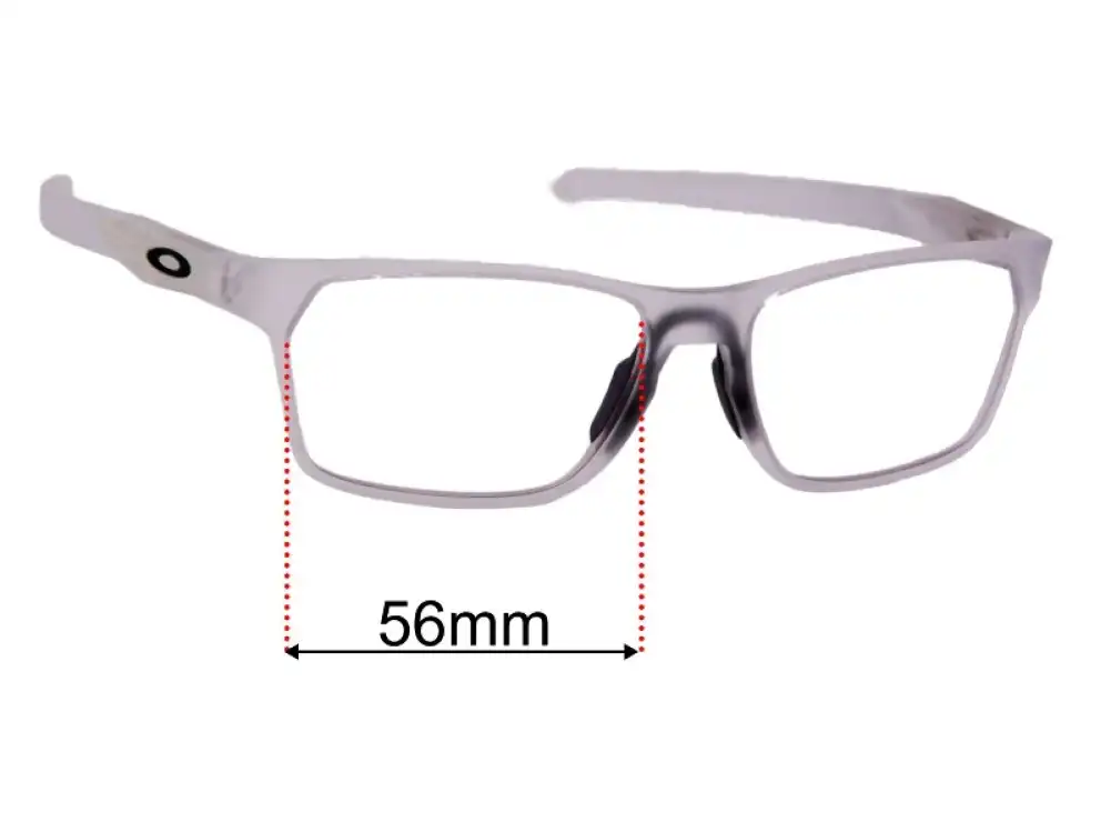 Sunglass Fix Replacement Lenses for Oakley Hex Jector Asian Fit OX8174F - 56mm Wide Sunglass Fix Replacement Lenses for Oakley Hex Jector Asian Fit OX8174F - 56mm Wide