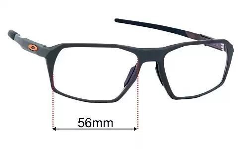 Sunglass Fix Replacement Lenses for Oakley Tensile OX8170 56mm Oakley Tensile OX8170 Replacement Lenses 56mm wide