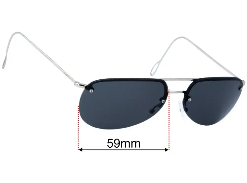 Sunglass Fix Replacement Lenses for Gucci GG1292/S - 59mm Wide Sunglass Fix Replacement Lenses for Gucci GG1292/S - 59mm Wide