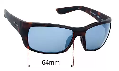 Sunglass Fix Replacement Lenses for Revo RE1127 Dexter - 64mm Wide Revo RE1127 Dexter Replacement Lenses 64mm wide