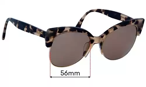 Sunglass Fix Replacement Lenses for Maui Jim MJ817 Mariposa - 56mm Wide Sunglass Fix Replacement Lenses Maui Jim MJ817 Mariposa - 56mm Wide