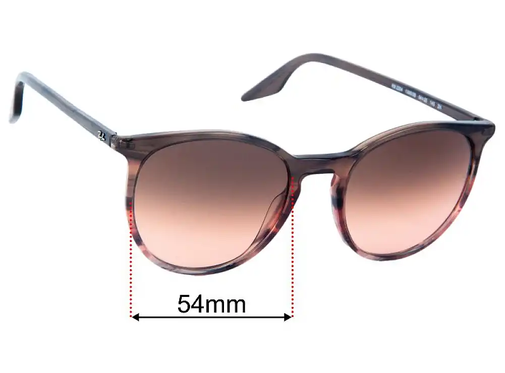 Sunglass Fix Replacement Lenses for Ray-Ban RB2204 - 54mm Wide Sunglass Fix Replacement Lenses for Ray-Ban RB2204 - 54mm Wide
