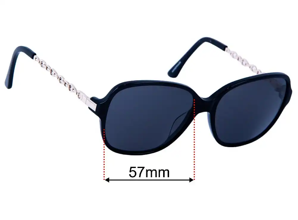 Sunglass Fix Replacement Lenses for Oroton Alpine Classic - 57mm Wide Sunglass Fix Replacement Lenses for Oroton Alpine Classic - 57mm Wide