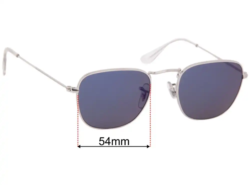 Sunglass Fix Replacement Lenses for Ray-Ban RB3857 Frank - 54mm Wide Sunglass Fix Replacement Lenses for Ray-Ban RB3857 Frank - 54mm Wide