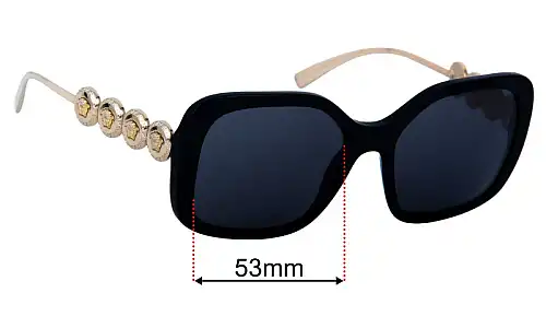 Versace VE4375 Replacement Lenses 53mm Versace VE4375 Replacement Lenses 53mm