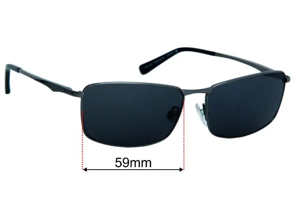 Sunglass Fix Replacement Lenses for Specsavers Turbot Sun Rx - 59mm Wide Sunglass Fix Replacement Lenses for Specsavers Turbot Sun Rx - 59mm Wide