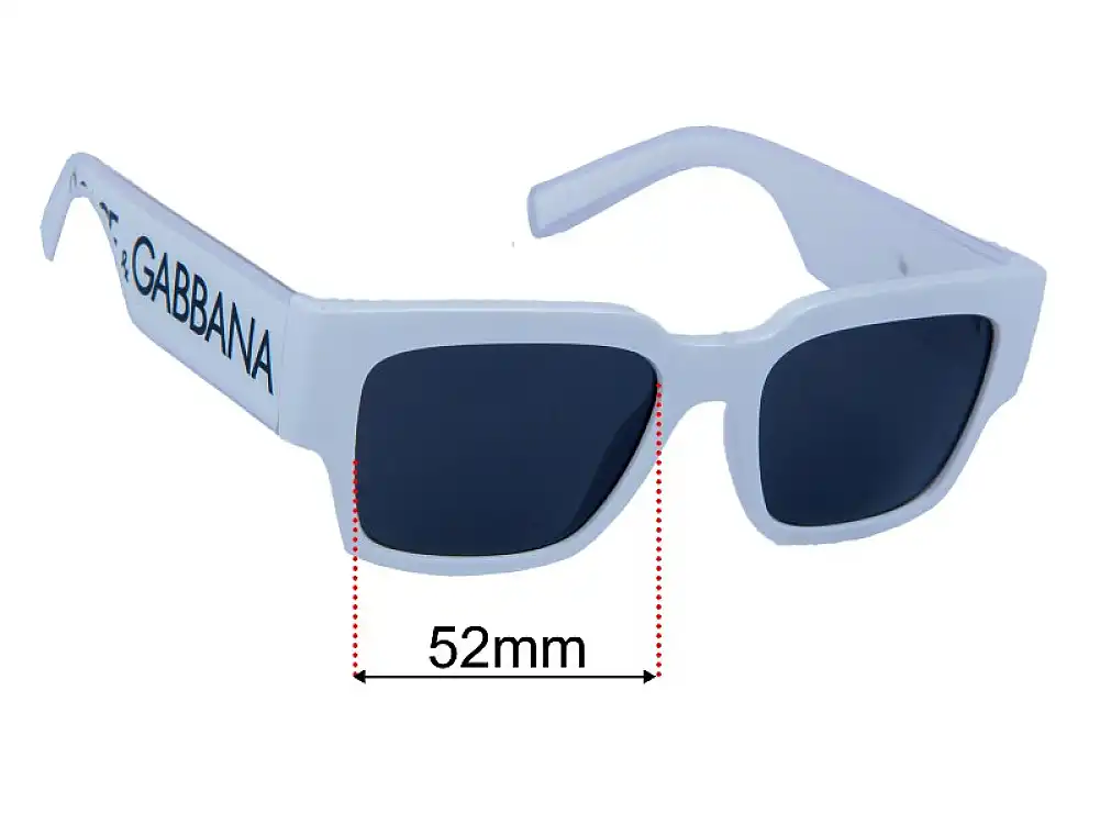 Sunglass Fix Replacement Lenses for Dolce & Gabbana DG6184 - 52mm Wide Sunglass Fix Replacement Lenses for Dolce & Gabbana DG6184 - 52mm Wide